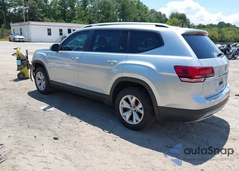2018 Volkswagen Atlas 2.0T Se из США, поврежденный, VIN 1V2CP2CA2JC599488